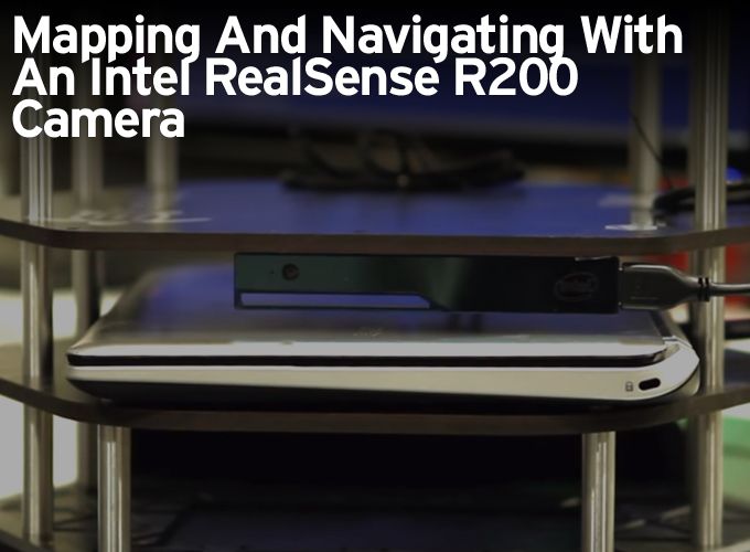 地图和导航与英特尔RealSense R200相机gydF4y2Ba
