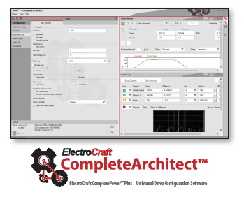 图2。的ElectroCraft CompleteArchitect™允许自动驱动配置等等。来源:ElectroCraftgydF4y2Ba